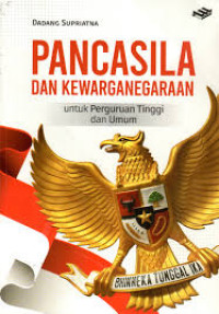 Image of Pancasila dan Kewarganegaraan : Untuk Perguruan Tinggi dan Umum